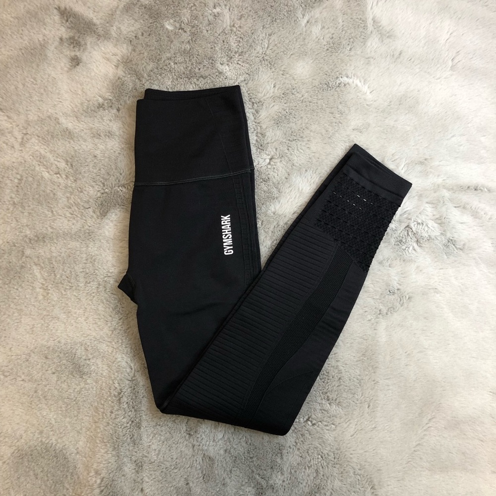 Gymshark Women's Black Seamless High-Waist Performance Leggings